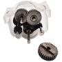 YU-NIYUT 1 Set Assembled Metal Gears with 370 Motor Speed Change Gear Box for WPL B1 B24 B16 B36 C24 1/16 4WD 6WD RC Car DIY Accessories