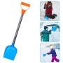 WDNM 18-Inch Kids Snow Shovel, Dune Spoons Beach Diggers, Portable Plastic Snow Shovel for Kids Age 3 to 12, Safer Than Metal Snow Shovels (Blue) WDNM 18-Inch Kids Snow Shovel, Dune Spoons Beach Diggers, Portable Plastic Snow Shovel for Kids Age 3 to 12, Safer Than Metal Snow Shovels (Blue)