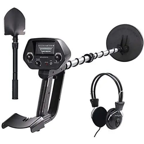 Wedigout Metal Detector MD-4030 Pro Edition Hobby Explorer Waterproof Search Coil with Shovel Wedigout Metal Detector MD-4030 Pro Edition Hobby Explorer Waterproof Search Coil with Shovel