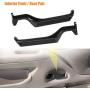 NPAUTO Interior Metal Door Handle Front/Rear Left Driver Right Passenger Side Replacement for 1987-1997 Ford Bronco F150 F250 F350 F53 F59 F800, 77177, 77178