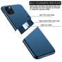 Magnetic Case for iPhone 11 Pro Max, Ultra Thin Magnetic Phone Case for Magnet Car Phone Holder with Invisible Built-in Metal Plate, Soft TPU Anti-Scratch Cover for iPhone 11Pro Max 6.5-Blue