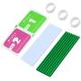 XT-XINTE Aluminum Cooling Heat Sink Thermal Pads Heat Dissipation Radiator for M.2 for NGFF SATA PCI-E for NVME SSD Heatsink (3mm Green,1 Pcs)