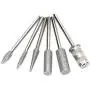 ZXUY 6pc Nail Drill Bits for Machine Replacement 3/32'' Shank Size Acrylic Art ZXUY 6pc Nail Drill Bits for Machine Replacement 3/32'' Shank Size Acrylic Art