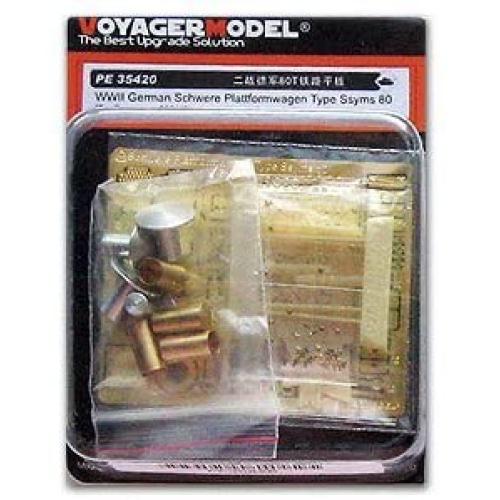 KNL HOBBY VOYAGER MODEL Photo-etched sheets parts The best upgrade solution PE35420 Germany 80 ton heavy load railway transport card plate used for modification of metal etching pieces KNL HOBBY VOYAGER MODEL Photo-etched sheets parts The best upgrade solution PE35420 Germany 80 ton heavy load railway transport card plate used for modification of metal etching pieces