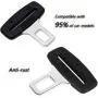 Car Seat Belt Clip,Mars Space Universal Seat Belt Buckle Silencer Auto Metal Seat Belts Clip (2 Pack) END-Ding Drive in Peace & Quiet (BLACK) Car Seat Belt Clip,Mars Space Universal Seat Belt Buckle Silencer Auto Metal Seat Belts Clip (2 Pack) END-Ding Drive in Peace & Quiet (BLACK)