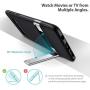 ESR Metal Kickstand Case Compatible with The Samsung Galaxy S10, [Vertical and Horizontal Stand] [Reinforced Drop Protection] Flexible TPU Soft Back for The Samsung Galaxy S10, Matte Black