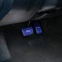 Thenice for 10th Gen Civic Anti-Slip Foot Pedals Aluminum Brake and Accelerator Pedal No Drilling Covers for Honda Civic 2020 2019 2018 2017 -Blue