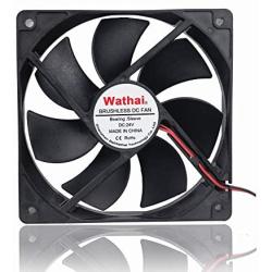 Wathai 120x120x25mm 120mm 24v DC Brushless Cooling Case Fan