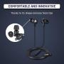 KLIM Fusion Earbuds with Microphone + Long-Lasting Wired Ear Buds - Innovative: in-Ear with Memory Foam + Earphones with Mic and 3.5mm Jack - New 2021 Version - Black