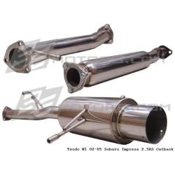 Tsudo 98-05 Impreza 2.5 RS N1 JDM catback exhaust