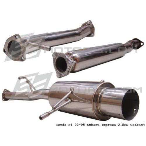 Tsudo 98-05 Impreza 2.5 RS N1 JDM catback exhaust