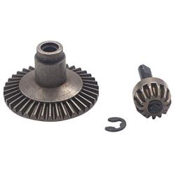 Mirthobby Metal Differential Main Bevel Gear Set 38T 13T Hop Up Parts for Axial SCX10 1/10 RC Crawler Car