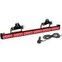 Red LED Emergency Firefighter Lights Directional Hazard Warning Fire Strobe Light Bar 6 Block 27 Inch 13 Flash Patterns With Cigar Lighter Safety for Rear Window Red LED Emergency Firefighter Lights Directional Hazard Warning Fire Strobe Light Bar 6 Block 27 Inch 13 Flash Patterns With Cigar Lighter Safety for Rear Window