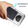Galaxy Note 9 Case,Lilycase Armor Heavy Duty Hybrid Aluminum Metal Shockproof Military Shockproof Hard Cover for Samsung Galaxy Galaxy Note 9 Newest - Silver