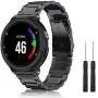 Fintie Band Compatible with Garmin Forerunner 235, Stainless Steel Metal Replacement Watch Strap Bracelet Compatible with Garmin Forerunner 235/220/230/620/630/735XT Smartwatch, Black Fintie Band Compatible with Garmin Forerunner 235, Stainless Steel Metal Replacement Watch Strap Bracelet Compatible with Garmin Forerunner 235/220/230/620/630/735XT Smartwatch, Black