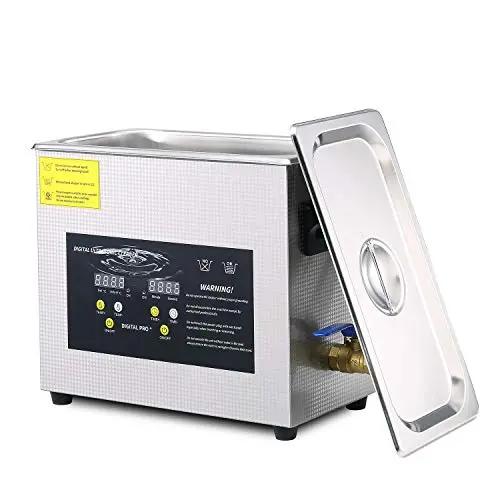 Ultrasonic Cleaner 6.5L Digital Timer Heater Ultrasonic Carburetor Parts Cleaners SUS 304 Ultrasonic Cleaner 6.5L Digital Timer Heater Ultrasonic Carburetor Parts Cleaners SUS 304
