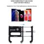 GUB Bicycle & Motorcycle Phone Mount, Aluminum Alloy Bike Phone Holder with 360° Rotation for iPhone 11 12 Pro Max Mini X XR Xs 8 Plus, Samsung S20 S10/S6/Note20/10/9/8 GPS Mount 4-7 Inch