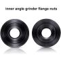 100mm Angle Grinder Replacement Parts - Angle Grinder Spanner wrench, Grinder Inner Flange Nut & Grinder Outer Flange Nut Compatible with Makita and Ryobi