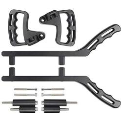 Voodonala for Jeep JK Black Metal Grab Handles Kit for 2007-2018 Jeep Wrangler JK JKU 2 & Unlimited 4 Door