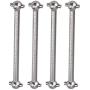RC Car Drive Shafts, 4 Pcs Metal Dog Bone Drive Shafts for 1/18 RC Car Accessory RC Car Drive Shafts, 4 Pcs Metal Dog Bone Drive Shafts for 1/18 RC Car Accessory