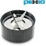 Two Pack of Ice Shaver Blades a Spare Replacement Part for Magic Bullet Blender, Mixer, Juicer, Food Processor (Model MB1001)