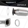 YITAMOTOR Catalytic Converter for 2002, 2003, 2004, 2005 & 2006 Nissan Altima 2.5 L with Exhaust Manifold Converter (EPA Compliant) YITAMOTOR Catalytic Converter for 2002, 2003, 2004, 2005 & 2006 Nissan Altima 2.5 L with Exhaust Manifold Converter (EPA Compliant)