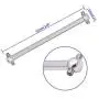 ZYCST 4PCS Metal Dog Bone Drive Shafts for WLtoys A959 A969 A979 K929 1:18 RC Car Upgrade Accessory Parts (Silver)