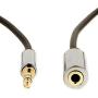 Amazon Basics 3.5mm Male to Female Stereo Audio Extension Adapter Cable - 6 Feet