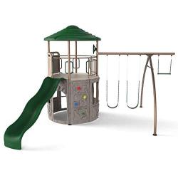 Lifetime Adventure Tower Swing Set - Earthtone (290633)