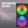 Cooler Master MasterFan SF240R ARGB 240mm All-in-One Square Frame Fan w/16 Independently-Controlled Addressable RGB LEDs, Cable Management, PWM Control Fan for Computer Case and CPU Liquid Cooler Cooler Master MasterFan SF240R ARGB 240mm All-in-One Square Frame Fan w/16 Independently-Controlled Addressable RGB LEDs, Cable Management, PWM Control Fan for Computer Case and CPU Liquid Cooler