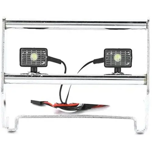 RC Car Metal Bumper with LED Upgrade Parts for TRX4 Bronco 82046-4 Car Part Accessory RC Car Metal Bumper with LED Upgrade Parts for TRX4 Bronco 82046-4 Car Part Accessory
