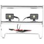 RC Car Metal Bumper with LED Upgrade Parts for TRX4 Bronco 82046-4 Car Part Accessory