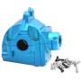 F Fityle RC Metal mUpper Lower Gearbox Housing Cover for WLTOYS 144001 1:14 RC Buggy Accessory Spare Part - Blue