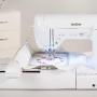Brother SE1900 Sewing and Embroidery Machine, 138 Designs, 240 Built-in Stitches, Computerized, 5'' x 7'' Hoop Area, 3.2'' LCD Touchscreen Display, 8 Included Feet