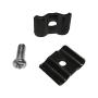 Only Hangers Gridwall Joining Clip Connectors for Grid Panels - Pack of 24 - Black Color