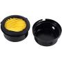 2pcs Air Compressor Silencer Filter, Metal Air Compressor Intake Filter Sound Muffler Silencer 20mm Thread (1/2''PT 20mm)