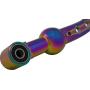 VMS Racing Dual Bend SHORT THROW SHIFTER in NEO CHROME NeoChrome CNC Aluminum Metal for Honda Civic (88-00) and Del Sol (93-97) EK EK4 EK9 EM1 EF EF9 EG EG6 EJ1 D15 D16 B16 B18 JDM 88 89 90 91 92 93 94 95 96 97 98 99 00 1988 1989 1990 1991 1992 1993 1994 