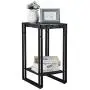 FIVEGIVEN Small Side End Table Wood Metal Accent Plant Table Faux Marble Top Black Modern 21.7 Inch FIVEGIVEN Small Side End Table Wood Metal Accent Plant Table Faux Marble Top Black Modern 21.7 Inch