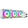 Vetroo V360 White 360mm CPU Water Liquid Cooler AMD/Intel LGA1200 Ready All-in-One Cooling System w/Controller 3X 120mm ARGB Motherboard Sync Fans High Efficiency 360mm Radiator