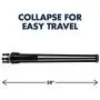 Quartet Easel, Aluminum, Lightweight, Telescoping, 66'' Max. Height, Supports 25 lbs, Black (51E) Quartet Easel, Aluminum, Lightweight, Telescoping, 66'' Max. Height, Supports 25 lbs, Black (51E)