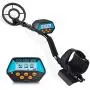 Tilswall Metal Detector Professional for Adults & Kids, High Accuracy Adjustable Metal Detector Waterproof with LCD Display, All Metal &Disc Mode, 8.5 Inch Lightweight Search Coil