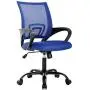 Ergonomic Office Chair Cheap Desk Chair Mesh Computer Chair Back Support Modern Executive Adjustable Chair Task Rolling Swivel Chair for Women, Men(Blue) Ergonomic Office Chair Cheap Desk Chair Mesh Computer Chair Back Support Modern Executive Adjustable Chair Task Rolling Swivel Chair for Women, Men(Blue)
