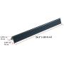 QuliMetal 7540 24.5 Inch Flavor Bars for Weber Genesis 300, E310 E320 S310 S320 EP/CEP 310 & 320 (with Side Control Panels), Porcelain Enameled Steel Heat Plates for Weber 3 Burner Grill Parts 7539