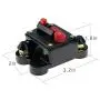 ANJOSHI Circuit Breaker 200amp 50A-300A with Manual Reset Home Solar System Fuse Holder for Car Audio and Amps Protection 12V-24V DC Reset Fuse Inverter Replace Fuses ANJOSHI Circuit Breaker 200amp 50A-300A with Manual Reset Home Solar System Fuse Holder for Car Audio and Amps Protection 12V-24V DC Reset Fuse Inverter Replace Fuses