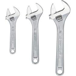 CRAFTSMAN Adjustable Wrench Set, 3-Piece (CMMT12001)