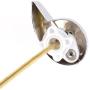 eoocvt Side Mount Toilet Flush Lever Brass Handle for TOTO Kohler Toilet Tank