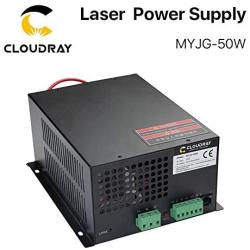 Cloudray 50W CO2 Laser Power Supply 220V for CO2 Laser Engraving Cutting Machine MYJG-50W