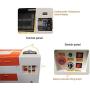 TEN-HIGH CO2 engrave Machine, 40W 300x400mm Laser Engraving Machine with Exhaust Fan USB Port