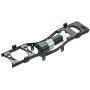JVSISM Rc Car Metal Steering Servo Warehouse Fixed Mounting Bracket for Wpl B14 B24 C14 C24 Q65 Mn D90 D99S Mn45,Black