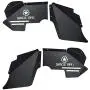 Hooke Road Wrangler JK Inner Fender Liners Front Fender Mud Guards Compatible with Jeep Wrangler JK & Unlimited 2007-2018 Sport Sahara Rubicon 2/4 Doors